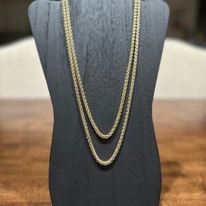 Stunning Versatile Long Gold Chain
